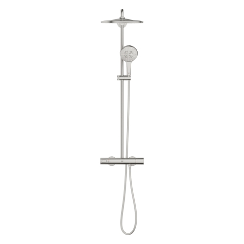 Grohe Rainshower SmartActive 310 termosztátos zuhanyrendszer, SuperSteel 26836DC0