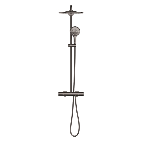 Grohe Rainshower SmartActive 310 termosztátos zuhanyrendszer, Hard Graphite 26836A00