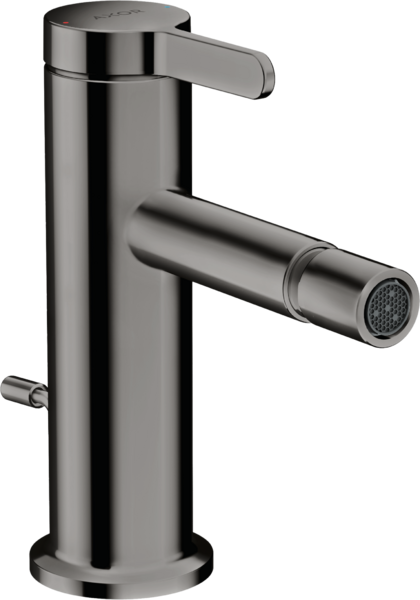 Axor One egykaros bidécsaptelep pop-up lefolyógarnitúrával, polírozott fekete króm 48210330