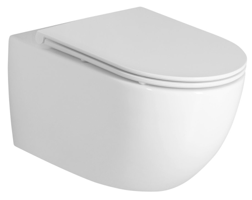 Sapho BRUCKNER FULDA VORTEX Rimless fali WC, fehér 201.408.4