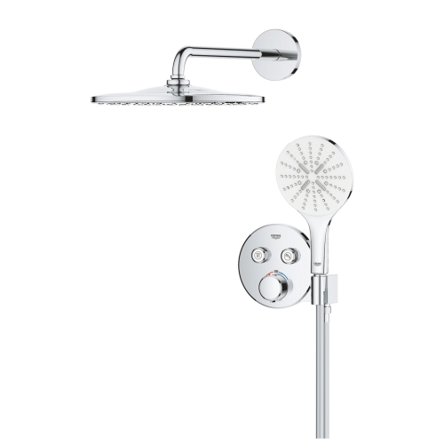 Grohe Precision SmartControl falsík alatti zuhanyrendszer Vitalio Rain Mono 310 fejzuhannyal 34877000