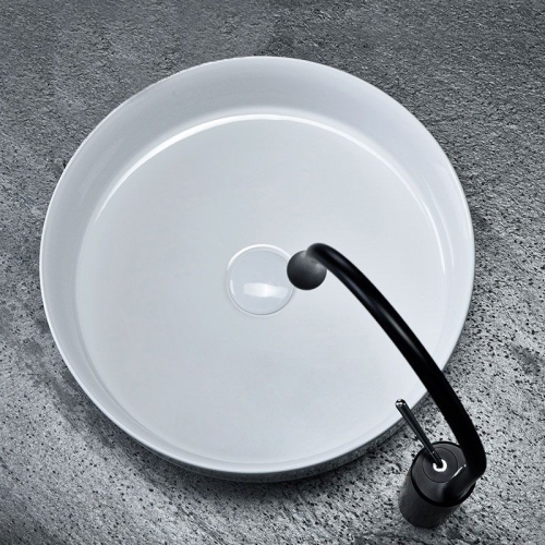 Rea Elma 45 cm pultra ültethető mosdó, fehér REA-U8493