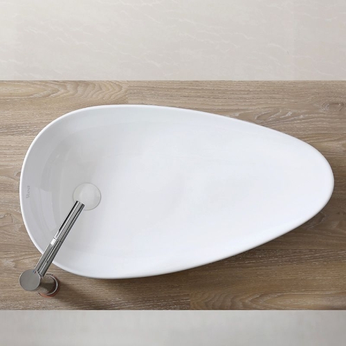Rea Greta 77x42,5 cm pultra ültethető mosdó, fehér REA-U1500