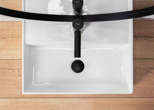 Rea Valeria 50,5x35,5 pultra ültethető mosdó, fehér REA-U5000