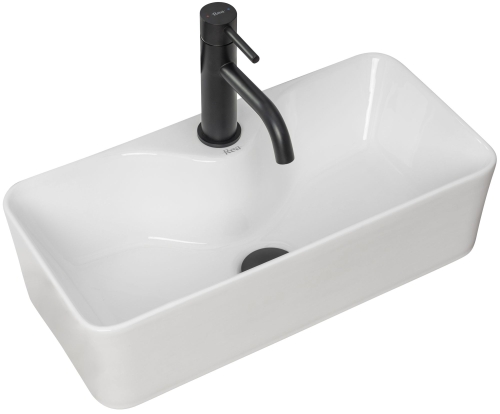 Rea Mery 50,5x25 cm pultra ültethető mosdó, fehér REA-U0699