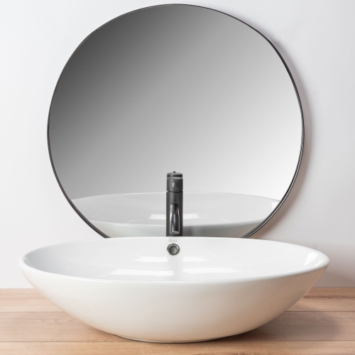 Rea Olga 63x41,5 cm pultra ültethető mosdó, fehér REA-U1060