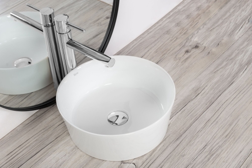 Rea Ida 36 cm pultra ültethető mosdó, fehér REA-U7400