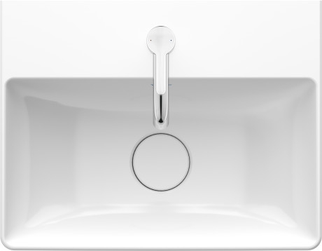 Duravit DuraSquare 45x35 cm bútorral alápépíthető kézmosó 0732450041