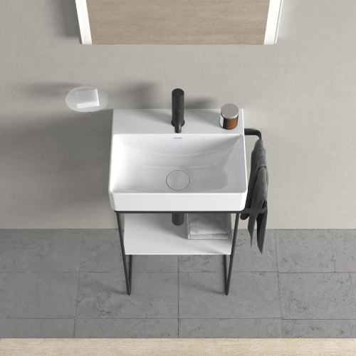 Duravit DuraSquare Fém állvány 073245-ös kézmosóhoz, matt fekete 0031094600