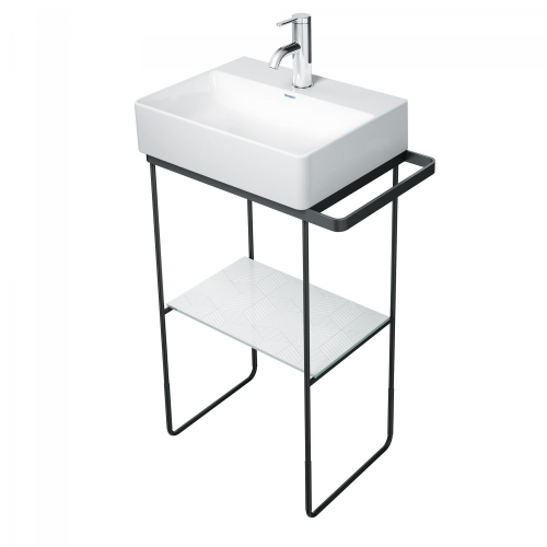 Duravit DuraSquare Fém állvány 073245-ös kézmosóhoz, matt fekete 0031094600
