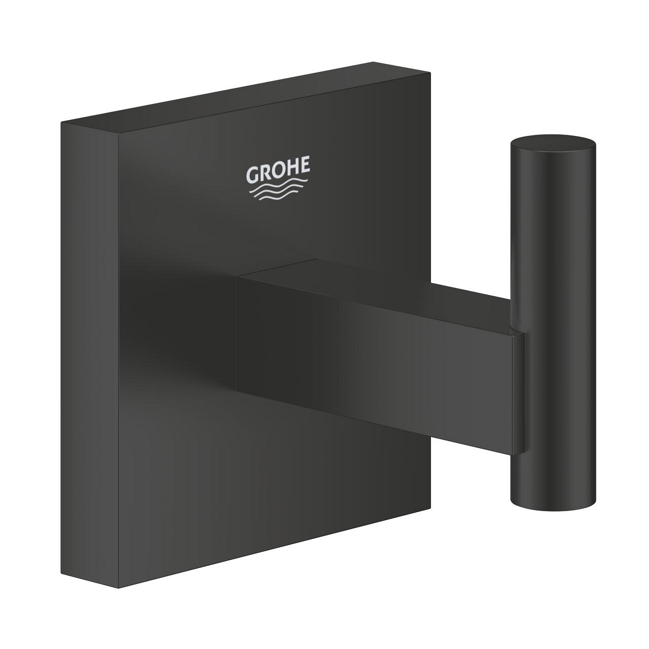 Grohe Start Cube fürdőköntös akasztó, matt fekete 409612430