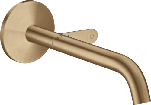 Axor ONE 220 falsík alatti mosócsaptelep Select kifolyóval, szálcsiszolt bronz 48112140