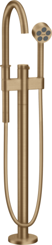Axor One egykaros szabadon álló kádcsaptelep, szálcsiszolt bronz 48440140