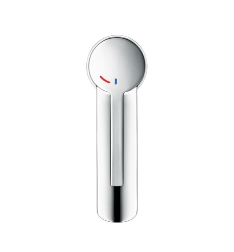 Hansgrohe AXOR Starck egykaros mosdócsaptelep 100 automata leeresztővel CoolStart, szálcsiszolt réz 10007950