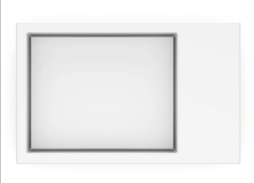 Roca Horizon 60x38 cm pultra építhető mosdó, fehér A32727500B