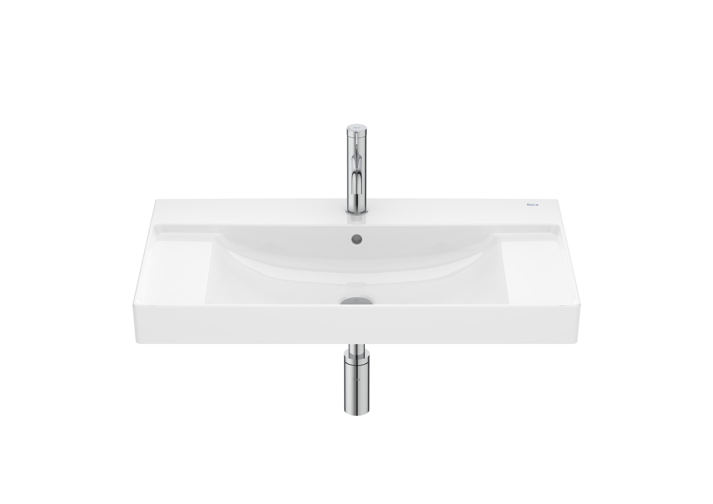 Roca Ona 80x46 cm FINECERAMIC mosdó fehér A32768H000