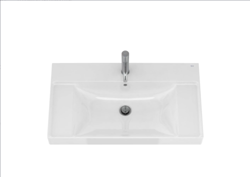 Roca Ona 80x46 cm FINECERAMIC mosdó matt fehér A32768H620