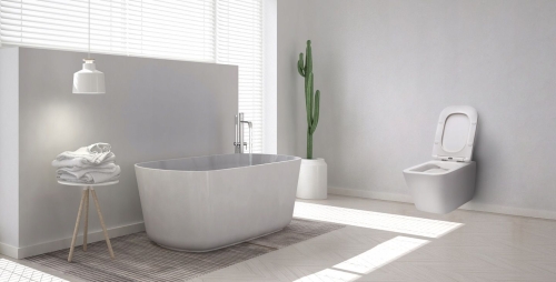 Rea Raul perem nélküli fali wc, fehér REA-C9660