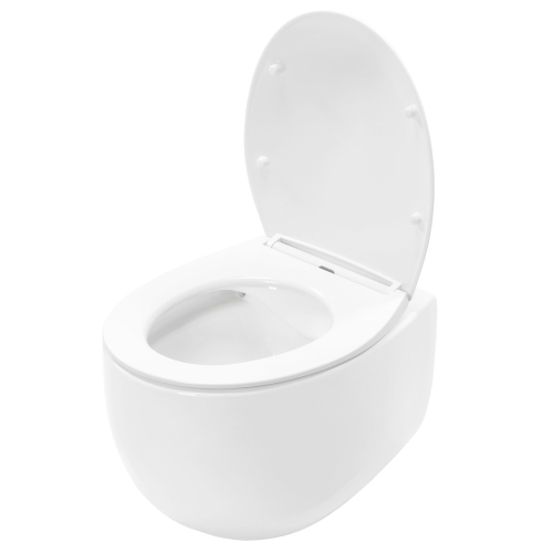 Rea Lars perem nélküli fali wc, fehér REA-C9500
