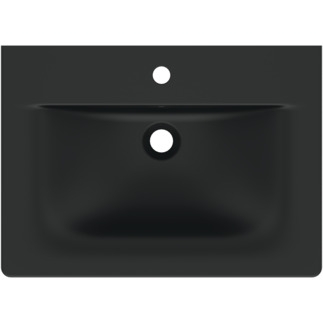 Ideal Standard Connect Air 64x46 cm mosdó, matt fekete E0289V3