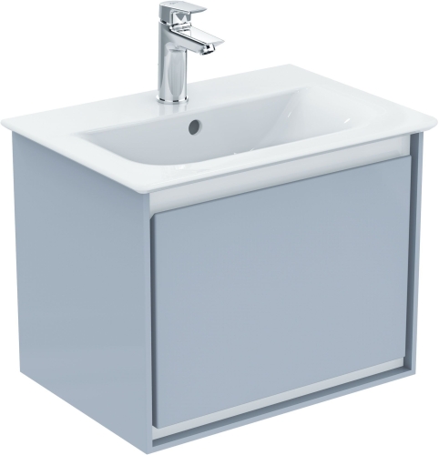 Ideal Standard Connect Air 50 cm fali mosdótartó szekrény 1 fiókkal, világosszürke E0817EQ