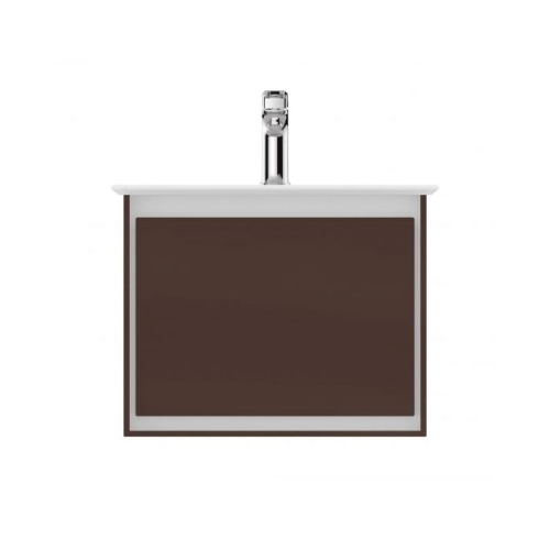 Ideal Standard Connect Air 50 cm fali mosdótartó szekrény 1 fiókkal, matt sötétbarna E0817VY