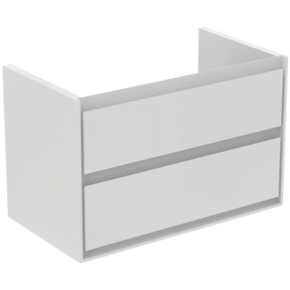 Ideal Standard Connect Air 80 cm fali mosdótartó szekrény 2 fiókkal, fehér E0819B2
