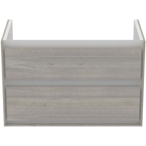 Ideal Standard Connect Air 80 cm fali mosdótartó szekrény 2 fiókkal, világosszürke fa E0819PS