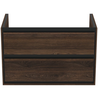 Ideal Standard Connect Air 80 cm fali mosdótartó szekrény 2 fiókkal, dió R0474NE