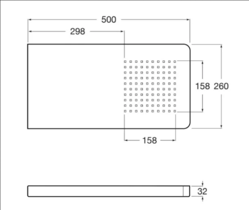 Roca Puzzle fejzuhany, króm A5A9878C00