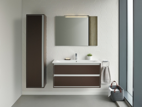 Ideal Standard Connect Air 160 cm kiegészítő szekrény, matt sötétbarna E0832VY