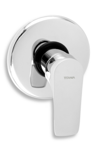 Novaservis Titania falba építhető zuhanycsaptelep, króm, 97050,0 (K)