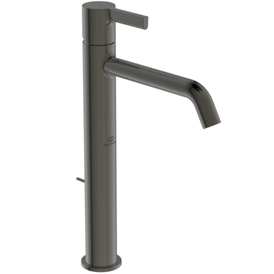 Ideal Standard JOY magasított mosdó csaptelep lefolyógarnitúrával, magnetic grey BC781A5