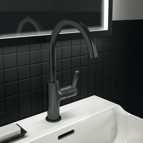 Ideal Standard JOY magasított mosdó csaptelep, magnetic grey BC778A5