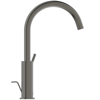 Ideal Standard JOY magasított mosdó csaptelep lefolyógarnitúrával, magnetic grey BC777A5