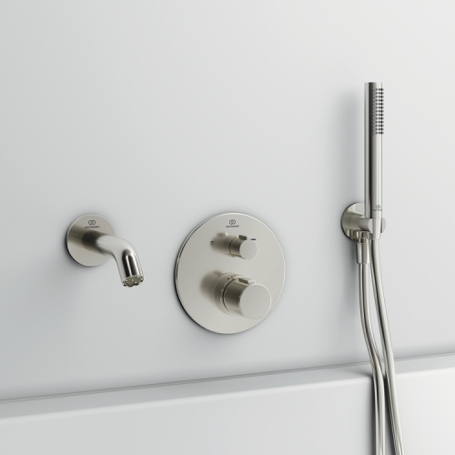 Ideal Standard JOY fali kádbeömlő, silver storm BC805GN