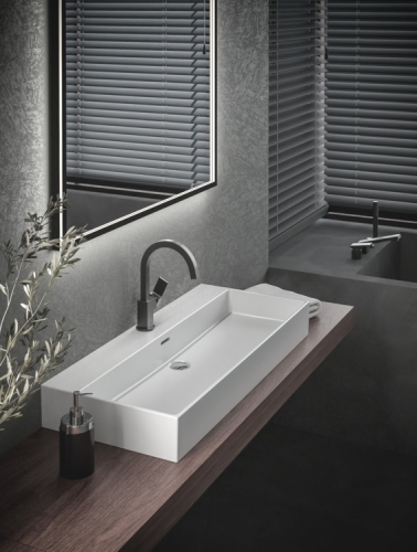 Ideal Standard EXTRA magasított mosdó csaptelep, magnetic grey BD505A5