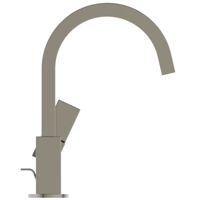 Ideal Standard EXTRA magasított mosdó csaptelep lefolyógarnitúrával, silver storm BD504GN