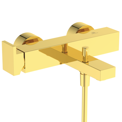 Ideal Standard EXTRA fali kádtöltő csaptelep zuhanyszettel, szálcsiszolt arany BD514A2