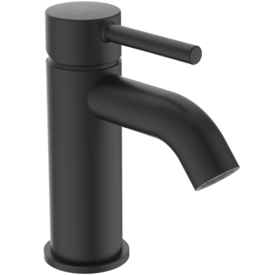 Ideal Standard CERALINE mosdó csaptelep lefolyógarnitúrával, silk black BC193XG