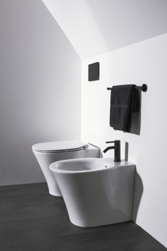 Ideal Standard CERALINE bidé csaptelep, silk black BC197XG