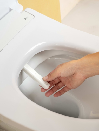 Roca In-Wash® Ona rimless monoblokkos okos wc ülőkével Supraglaze felület, fehér A803151S01
