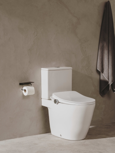 Roca In-Wash® Ona rimless monoblokkos okos wc ülőkével Supraglaze felület, fehér A803151S01