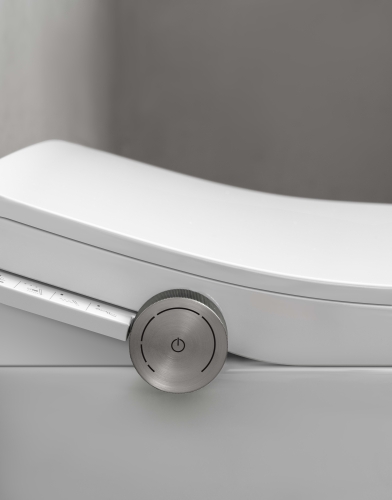 Roca In-Wash® Ona rimless monoblokkos okos wc ülőkével Supraglaze felület, fehér A803151S01