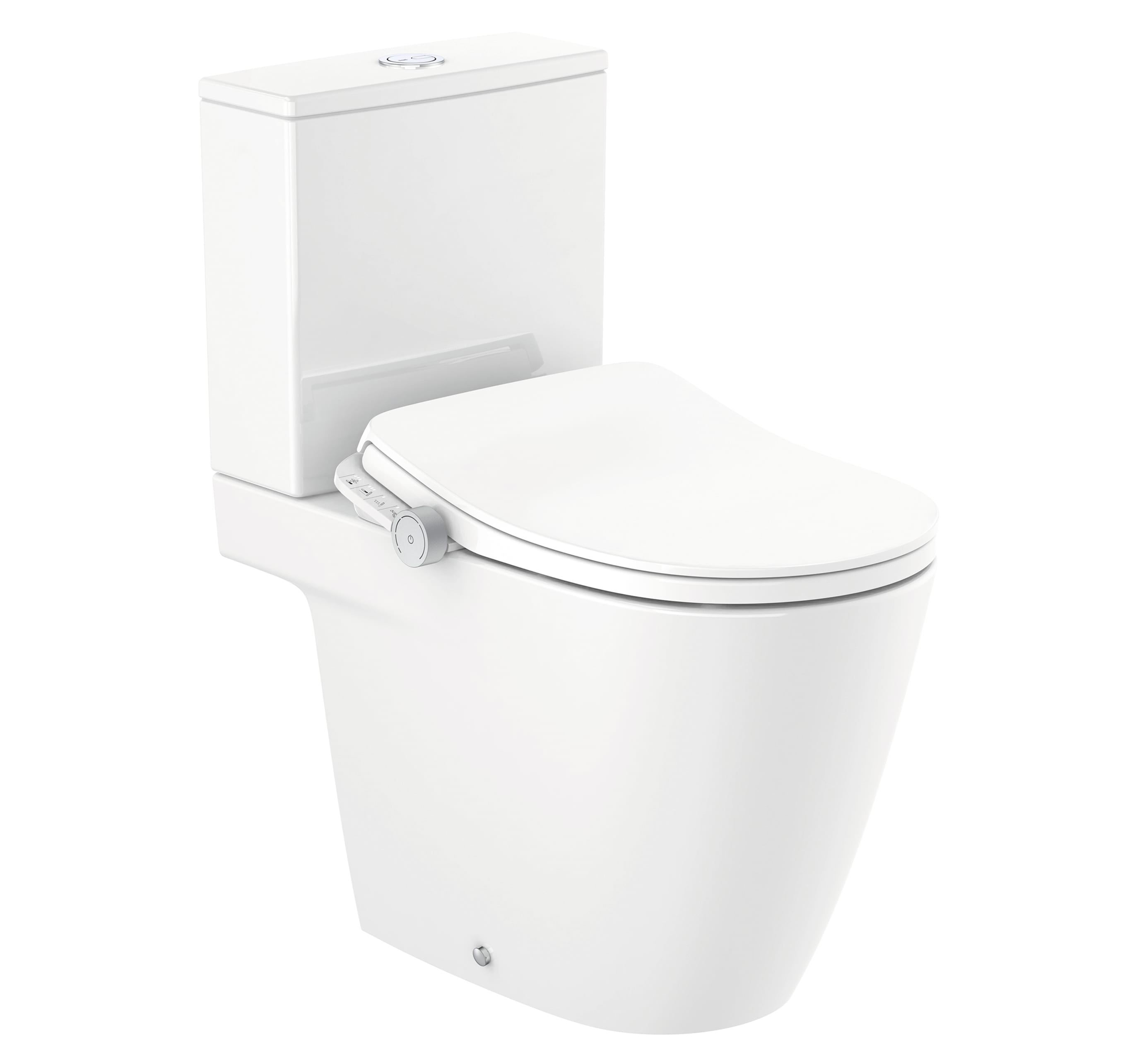 Roca In-Wash® Ona rimless monoblokkos okos wc ülőkével Supraglaze felület, fehér A803151S01