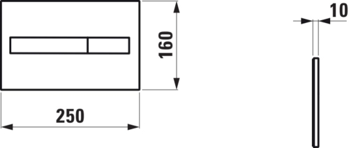 Laufen Naiva okos wc szett, fehér wc csésze fehér nyomólappal SZP-LA13, (H8206014000001, H8946660000001, H8956610000001)