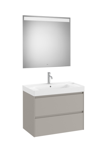 Roca Ona 80 cm-es fürdőszobabútor szett, homokszürke A851707510