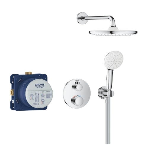 Grohe Grohtherm falsík alatti zuhanyrendszer Tempesta 250 fejzuhannyal 34872000