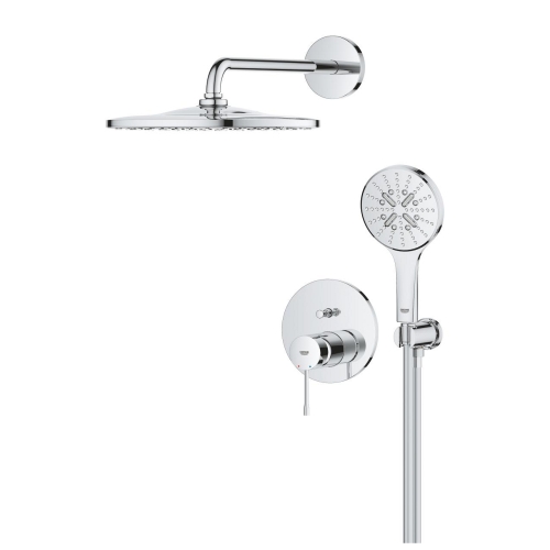 Grohe Essence falsík alatti zuhanyrendszer Mono 310 fejzuhannyal, króm 25287000