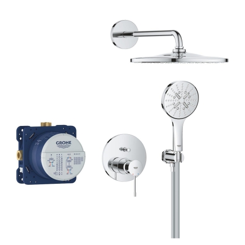 Grohe Essence falsík alatti zuhanyrendszer Mono 310 fejzuhannyal, króm 25287000